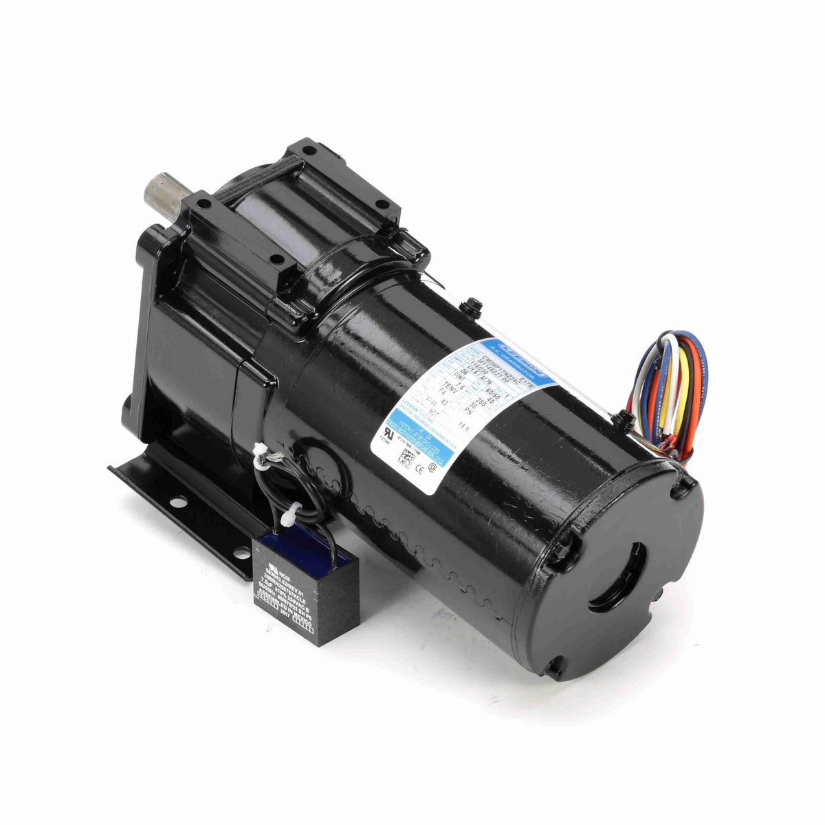 LEESON Parallel Shaft Gearmotor, 0.06 HP, 1 Ph, 60 Hz, 115 V, 97 RPM, 38 Frame, TENV - M1145027.00