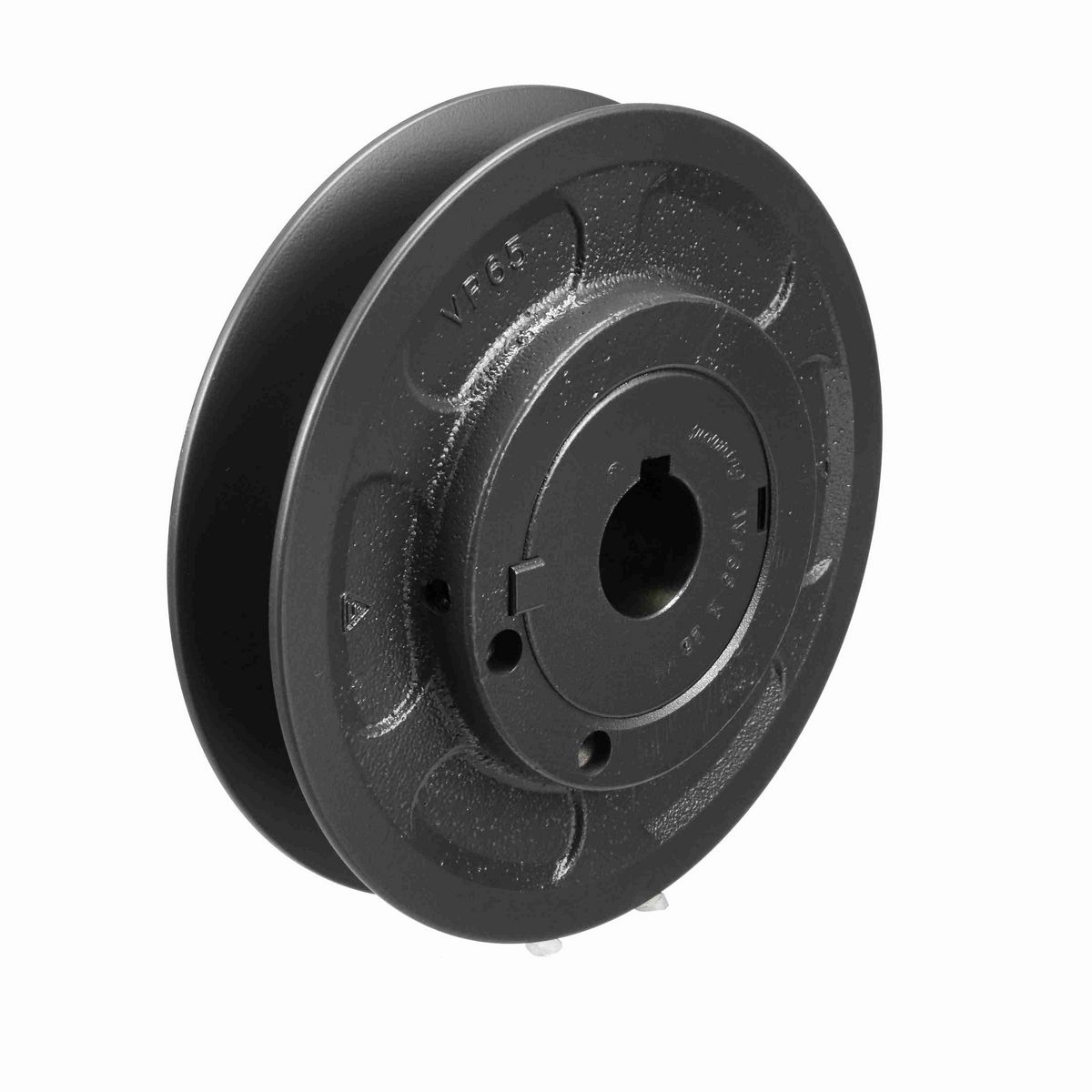 Browning 1 Groove Cast Iron Finish Bore FHP Variable Pitch Sheave - 1VP65X28MM