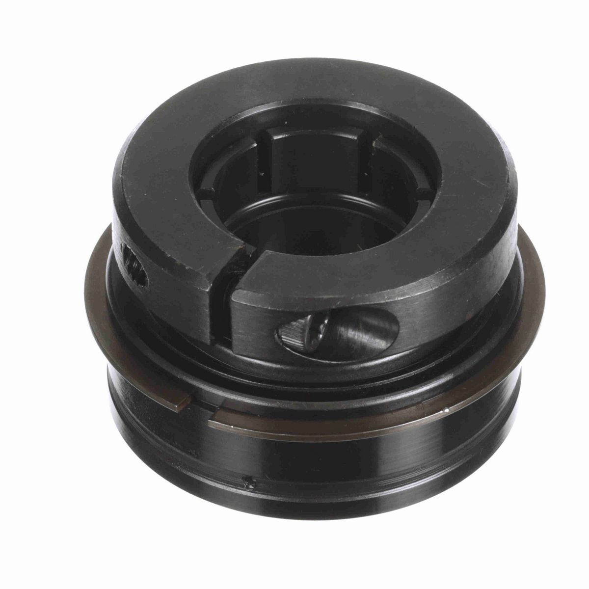 Sealmaster Mounted Insert Only Ball Bearing - 52100 Bearing Steel, Black Oxided - Concentric Lock - ER-205TMC