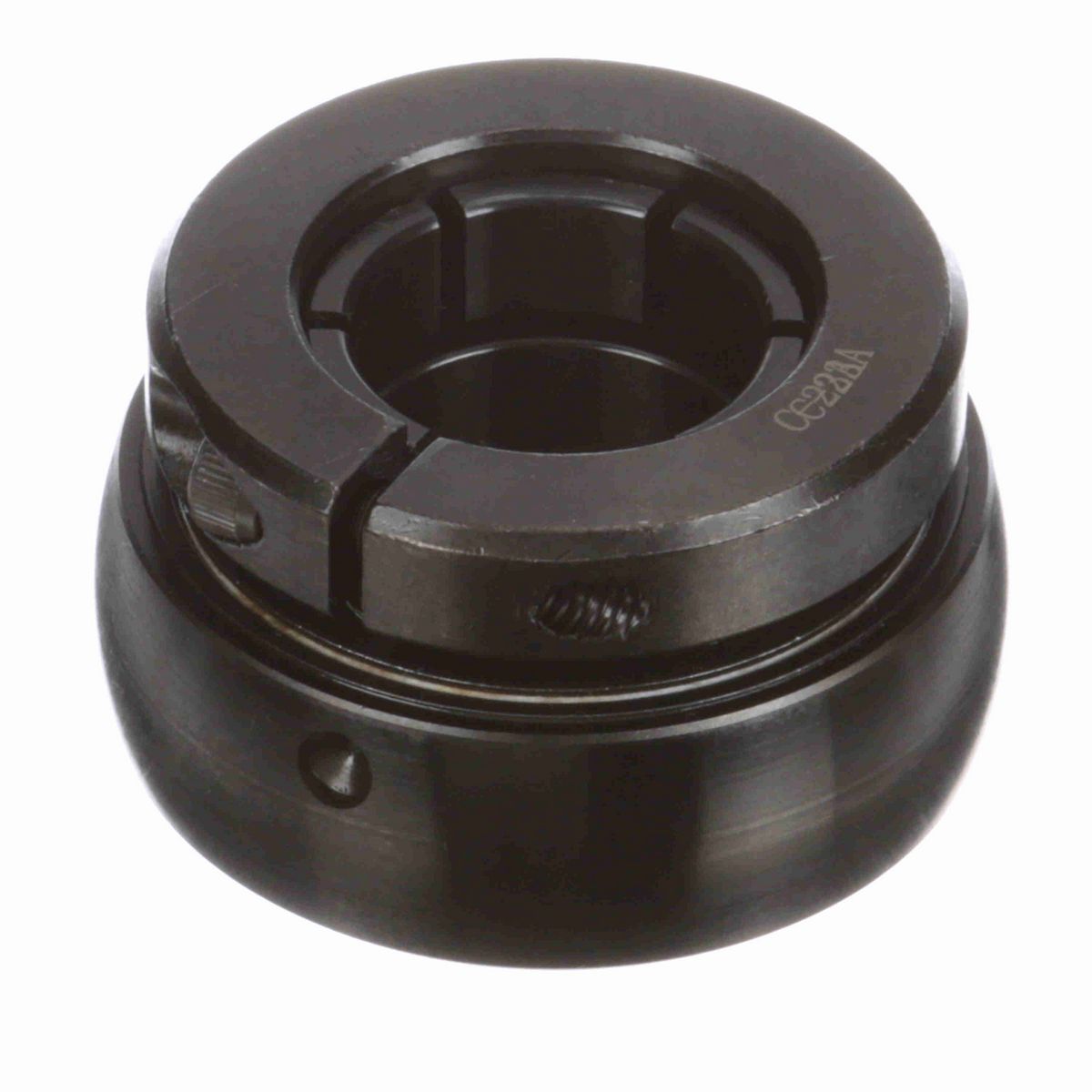 Sealmaster Mounted Insert Only Ball Bearing - 52100 Bearing Steel, Black Oxided - Concentric Lock - 2-14T