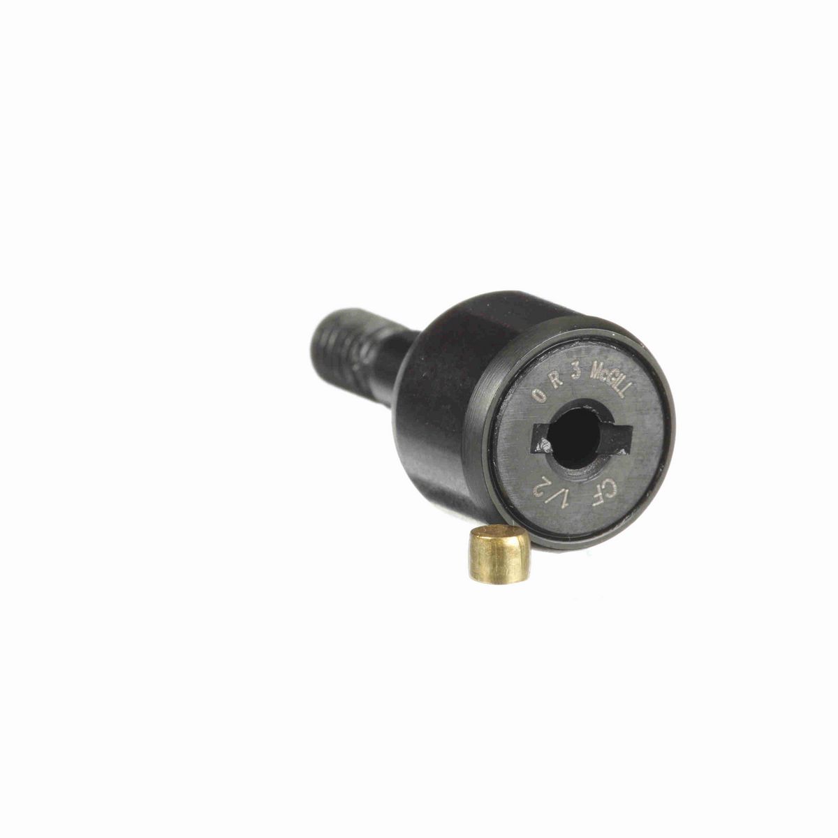 Опорный ролик с цапфой McGill CAMROL CF 1/2, цилиндрический, со шлицем под отвёртку, дюймовый