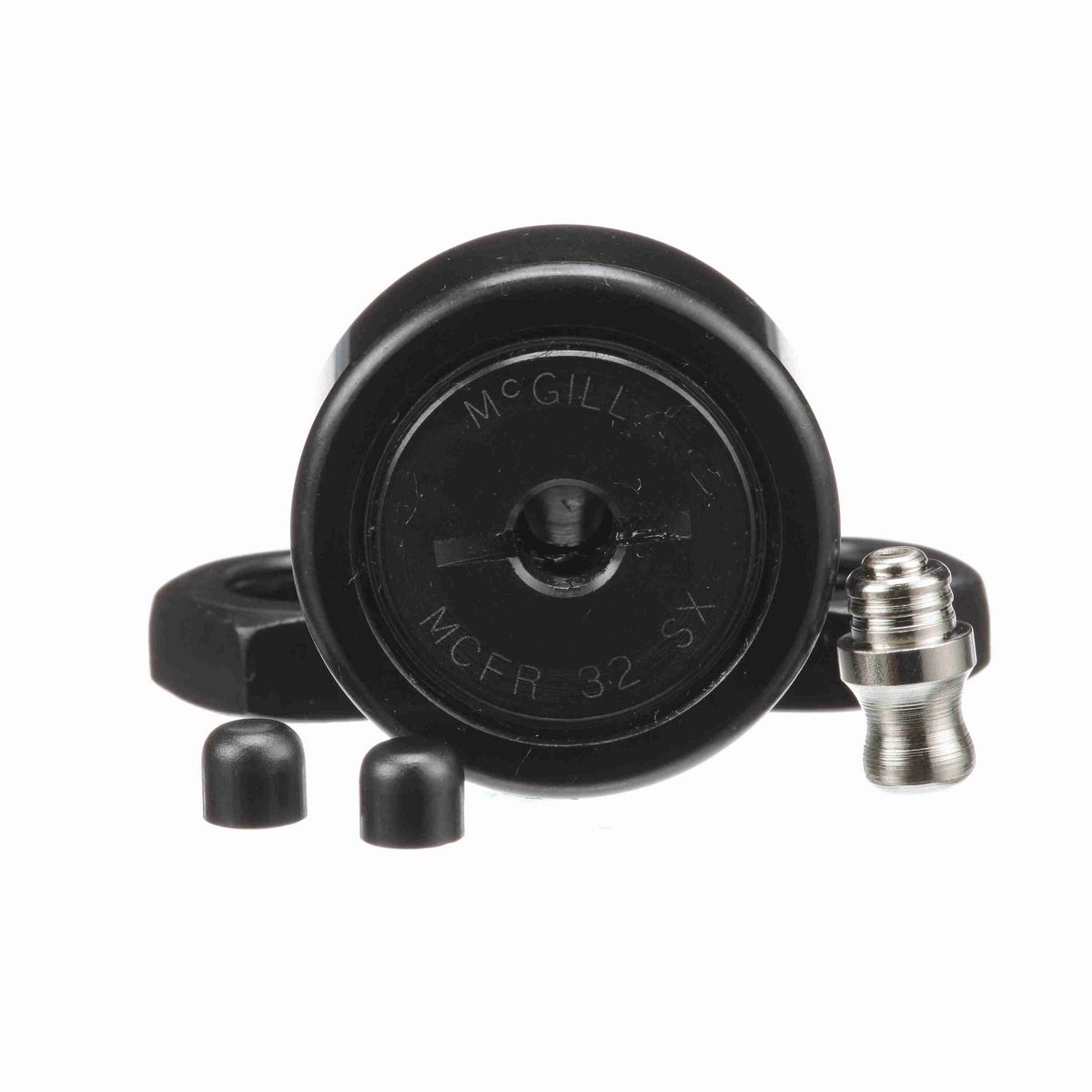 Опорный ролик с цапфой McGill CAMROL MCFR 32 SX, цилиндрический, с уплотнением, со шлицем под отвёртку, метрический