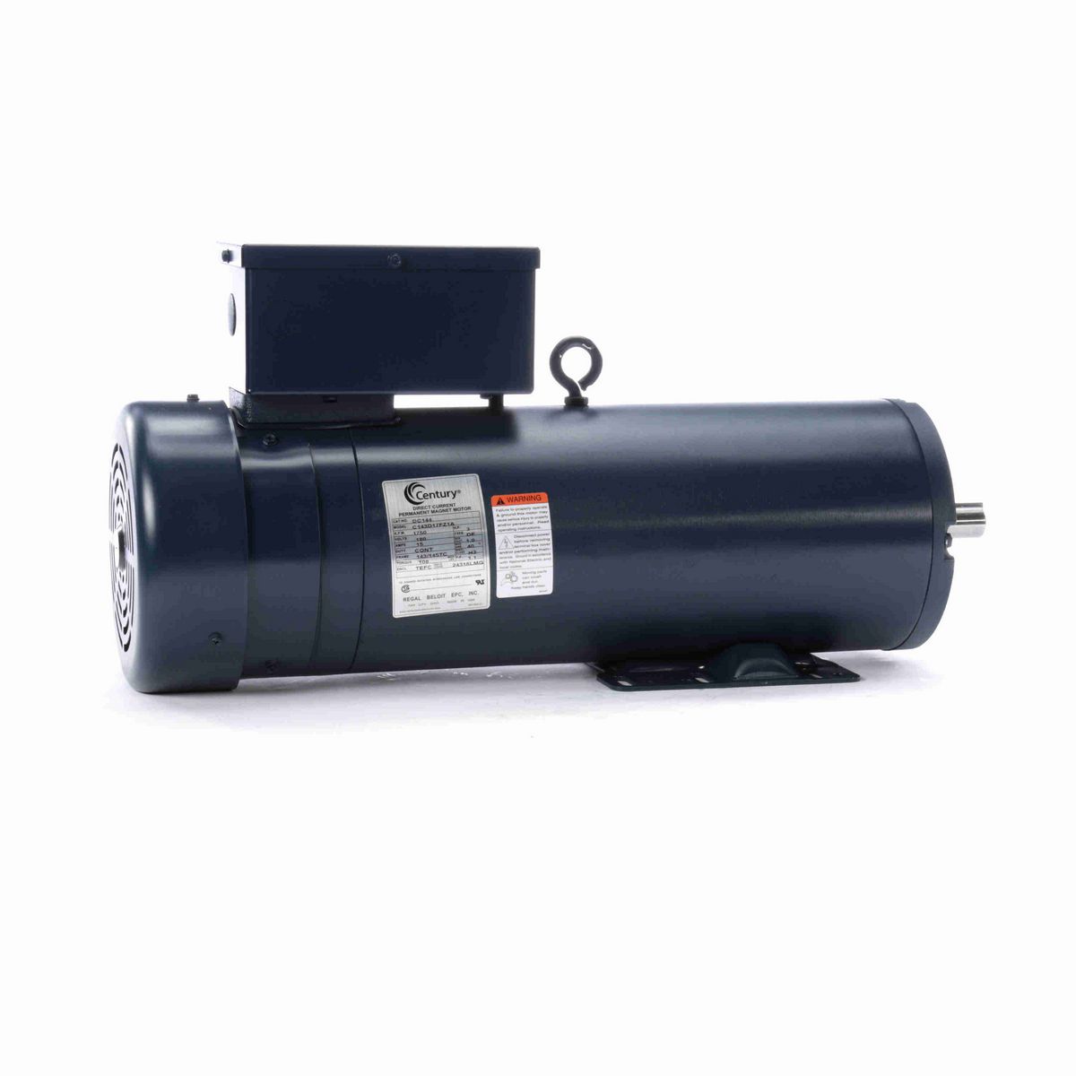 Century SCR Motor, 3 HP, 180 V, 1750 RPM, 145TC Frame, TEFC - DC144