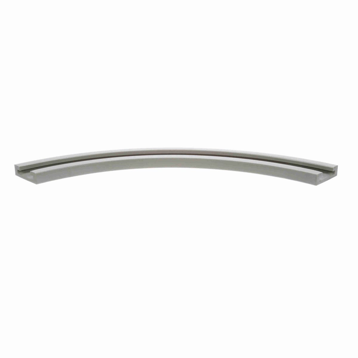 System Plast Tab Curve Track; Radius: 18-in, Series: VT-SR-980, Height: 1-in , Track Width: 3.75-in , Material: NOLU-SR - VT-SR-980-T-18-0325