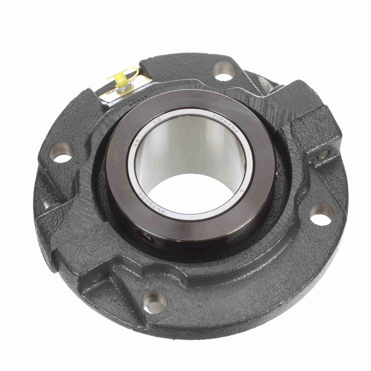 Sealmaster Mounted Cast Iron Piloted Flange Tapered Roller - 52100 Bearing Steel - Collar Mount Lock - RFPA 300