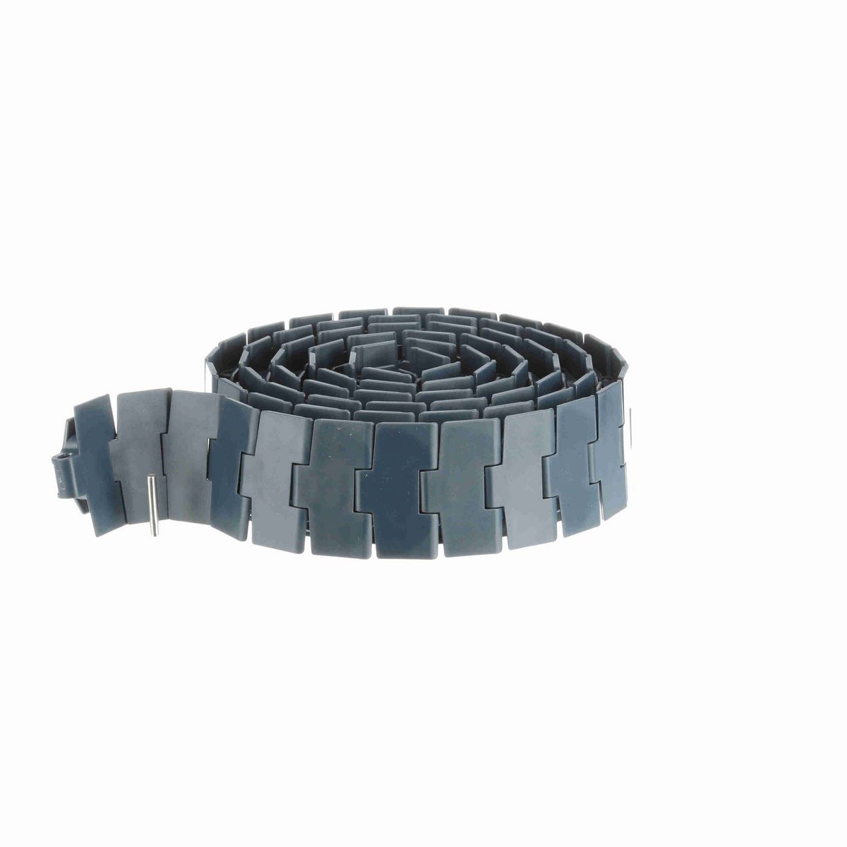 System Plast 880TAB Side-flexing Solid Top, Material: NG evo (Gray Blue), Width: 3.25in, Pitch: 1.5in - NGE880TAB-K325