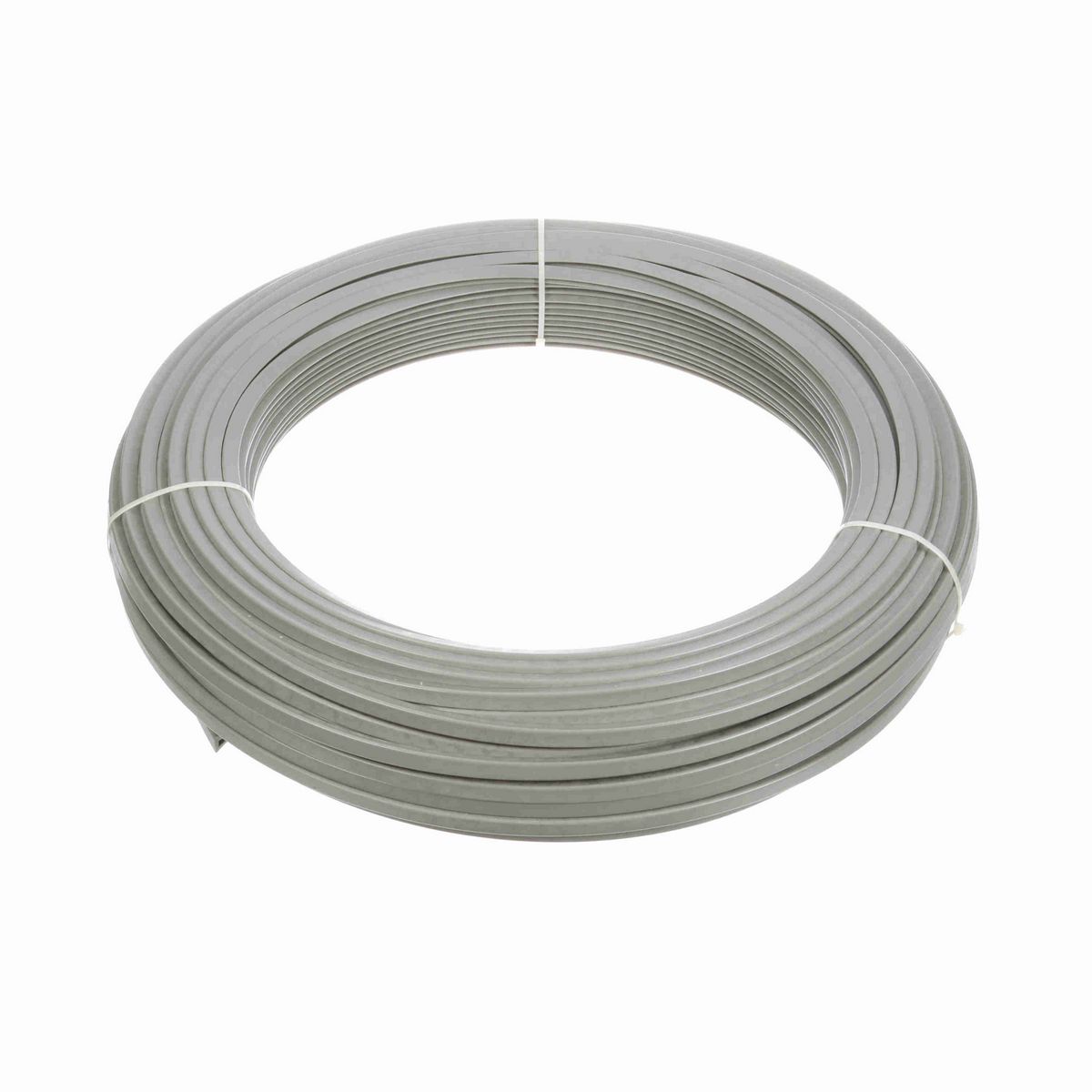 System Plast Bar Cap: 0.5"W X 0.5"H X 3000"L Grey Nolu-S - VG-P316SBC-NS-250