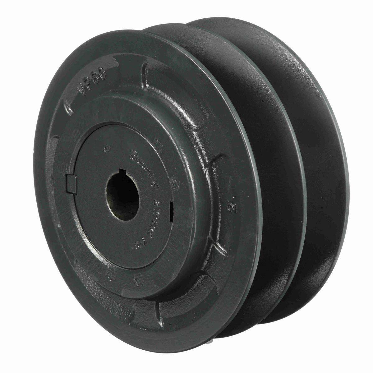 Browning 2 Groove Cast Iron Finish Bore FHP Variable Pitch Sheave - 2VP60X7/8