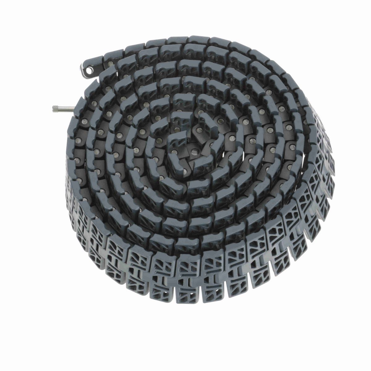 System Plast 2250FG-M Side-flexing Flush Grid, Material: NG evo (Gray Blue), Width: 3.3in, Pitch: 1in - NGE2250FG-M-K330