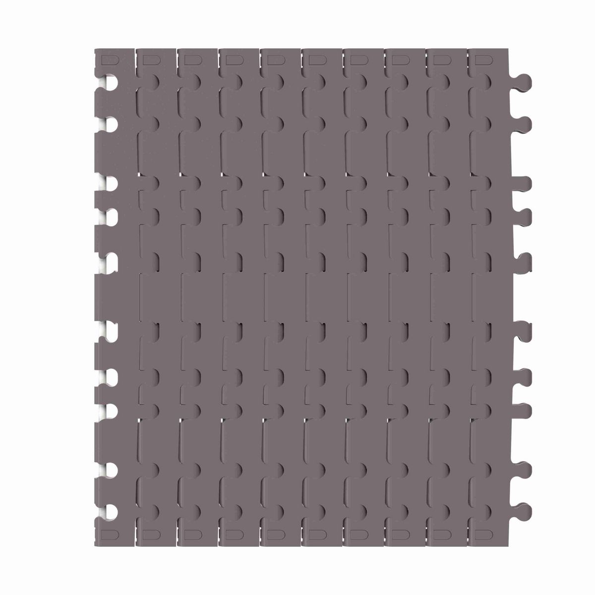 Rexnord 7956GT Side-flexing Flush Grid, Material: Brown High Performance, Width: 15in, Pitch: 1.25in - 10324704