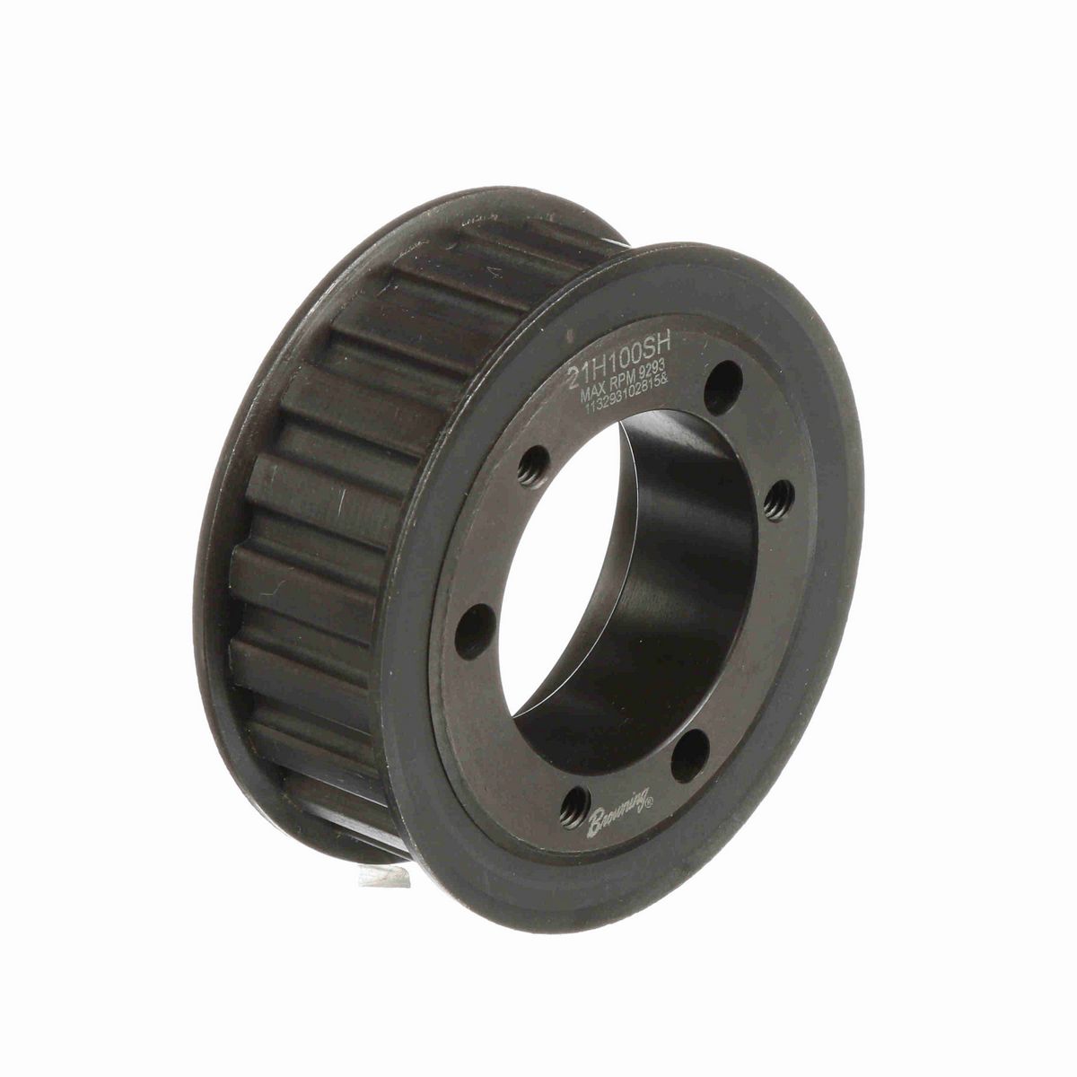 Browning Steel Bushed Bore Gearbelt Pulley - 21H100SH