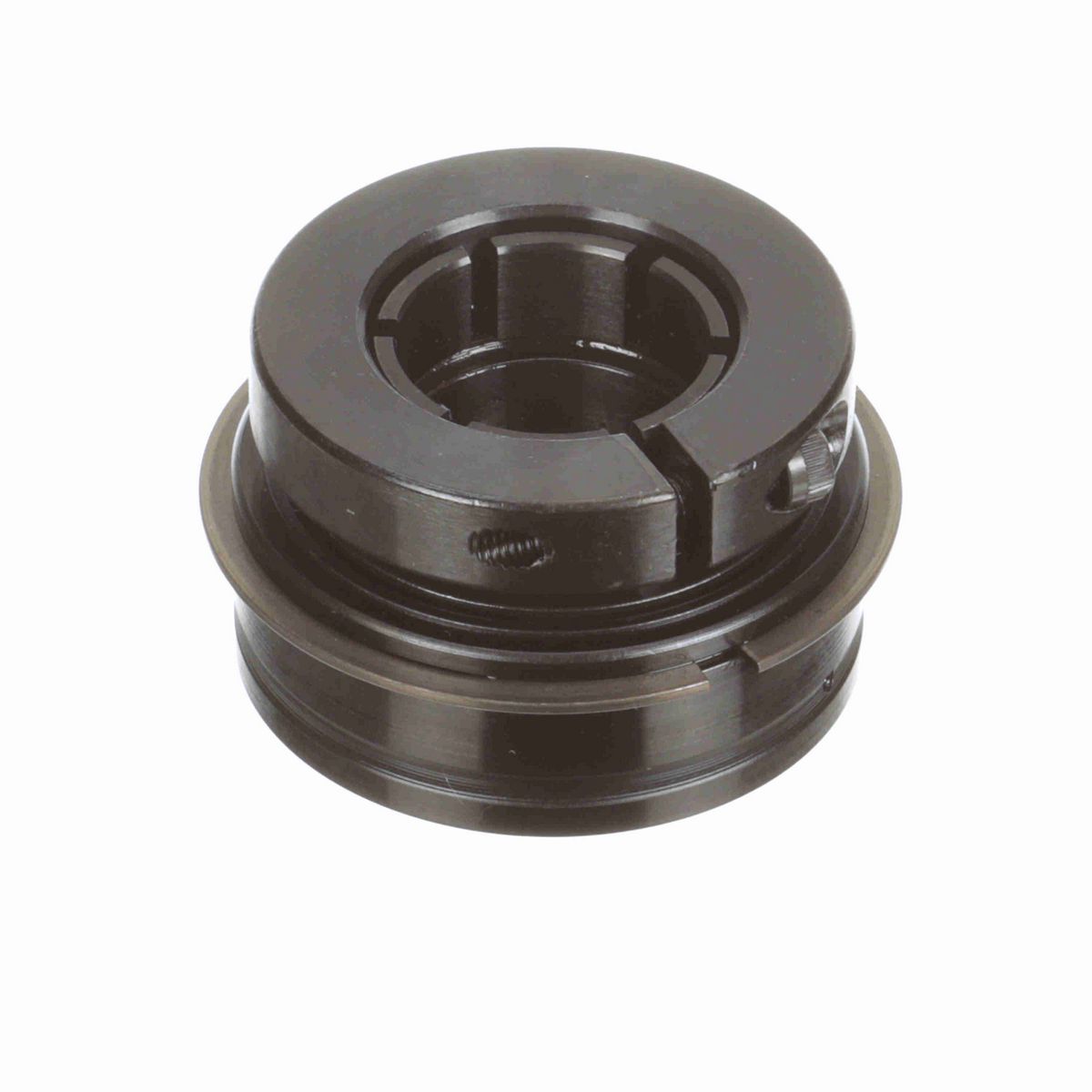 Sealmaster Mounted Insert Only Ball Bearing - 52100 Bearing Steel, Black Oxided - Concentric Lock - ER-205TMX BV