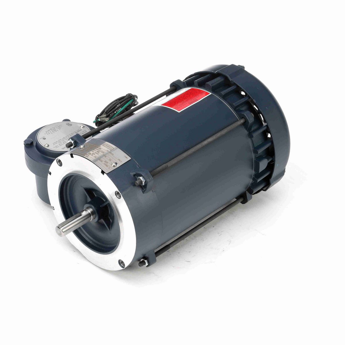 LEESON Explosion Proof Motor, 0.75 & 0.50 HP, 3 Ph, 60 & 50 Hz, 208-230/460 & 190/380 V, 1800 & 1500 RPM, 56C Frame, EPFC - 117853.00