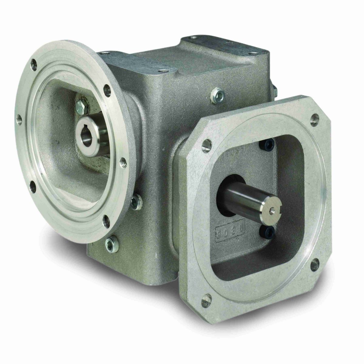 Grove Gear EL Series - Aluminum Worm Gear Reducers Aluminum Single-Reduction Worm Reducer - EL-FRMQ842-20-RR-180