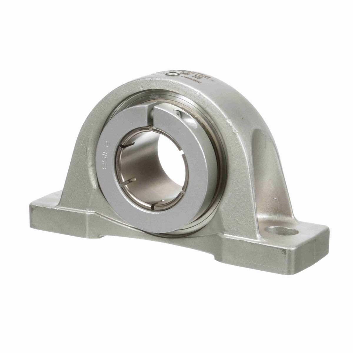 Sealmaster Mounted Stainless Steel Two Bolt Pillow Block Ball Bearing - 52100 Bearing Steel, Phosphorus Nickel Coated - Concentric Lock - Corrosion Resistant - Reduced Maintenance - Lubed for Life - CRPS-PN31T RMW
