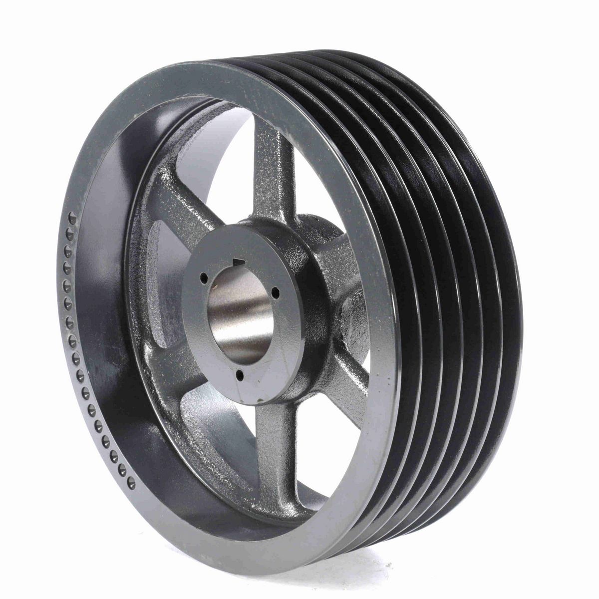 Browning 6 Groove Cast Iron Bushed Bore Multiple Sheave - 6TB136