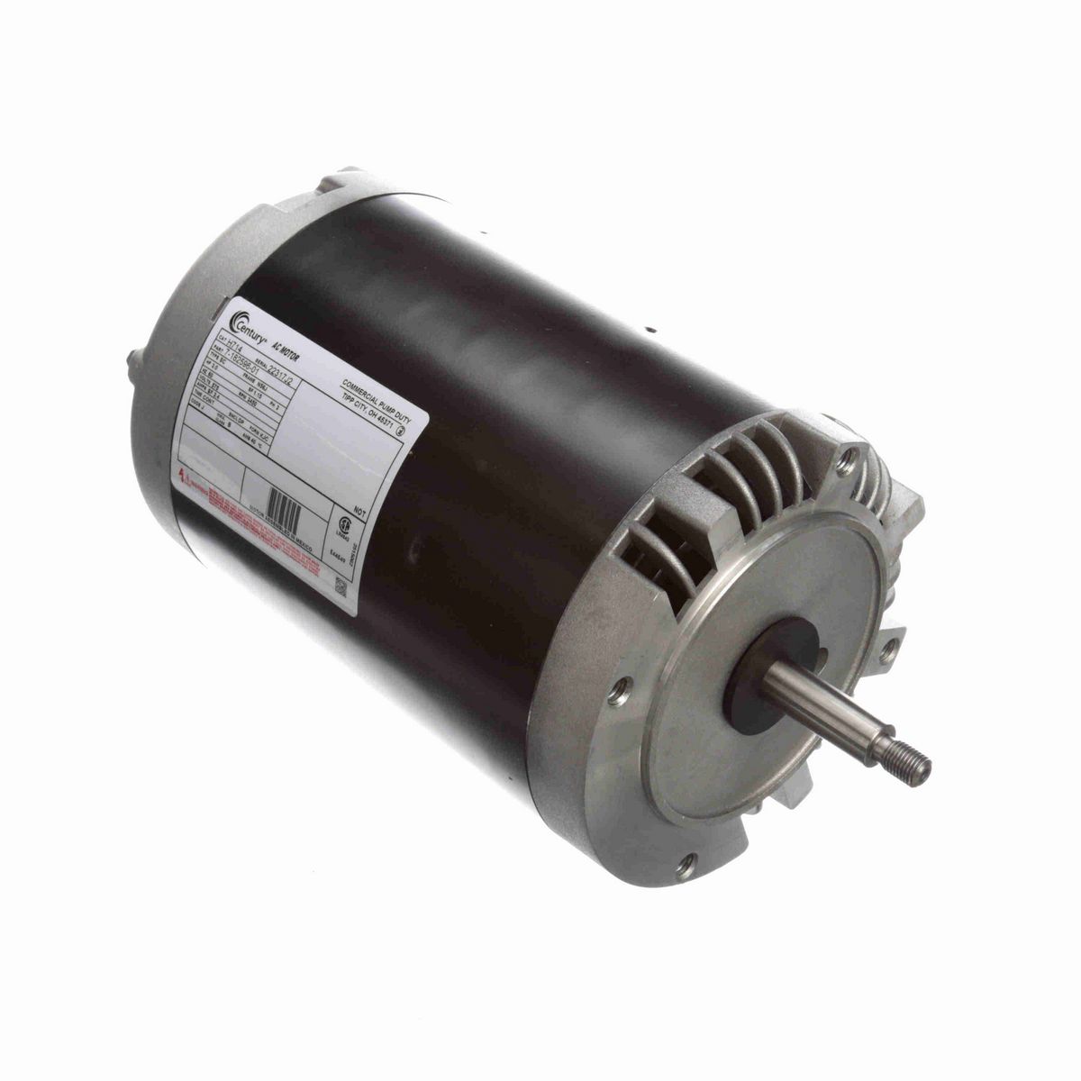 Century General Purpose Pump Motor, 3.45 HP, 3 Ph, 60 Hz, 575 V, 3600 RPM, N56J Frame, DP - H714