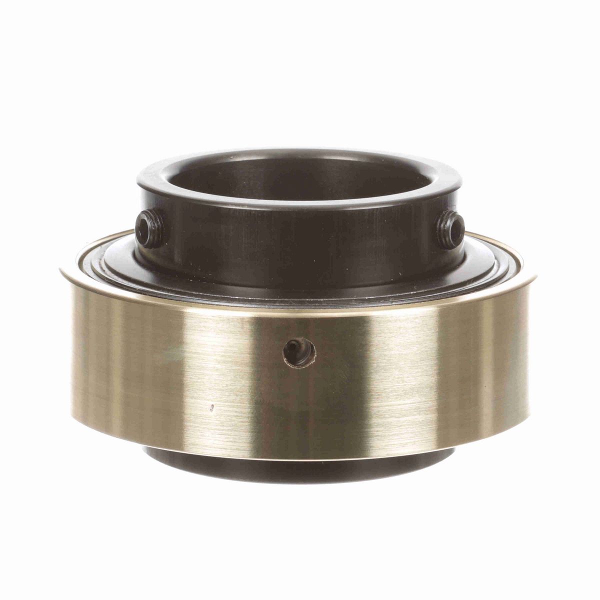 Sealmaster Mounted Insert Only Ball Bearing - 52100 Bearing Steel, Black Oxided - Setscrew Lock - AR-2-214
