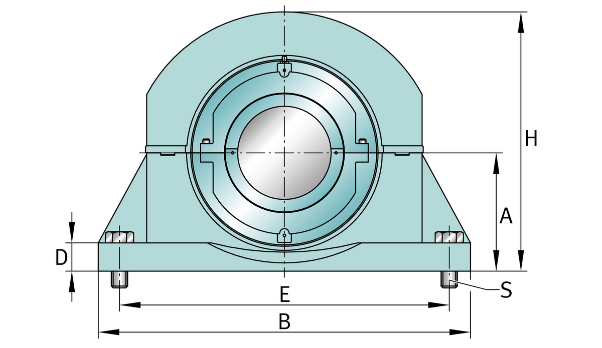 Узел стационарного корпуса FAG S1BCH-105MM-FL