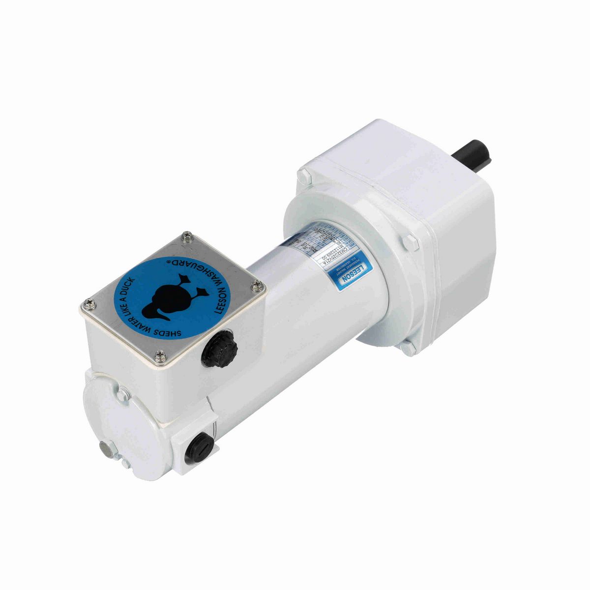 LEESON White Duck™ Parallel Shaft Gearmotor, 0.25 HP, 90 V, 42 RPM, 32 Frame - M1125269.00