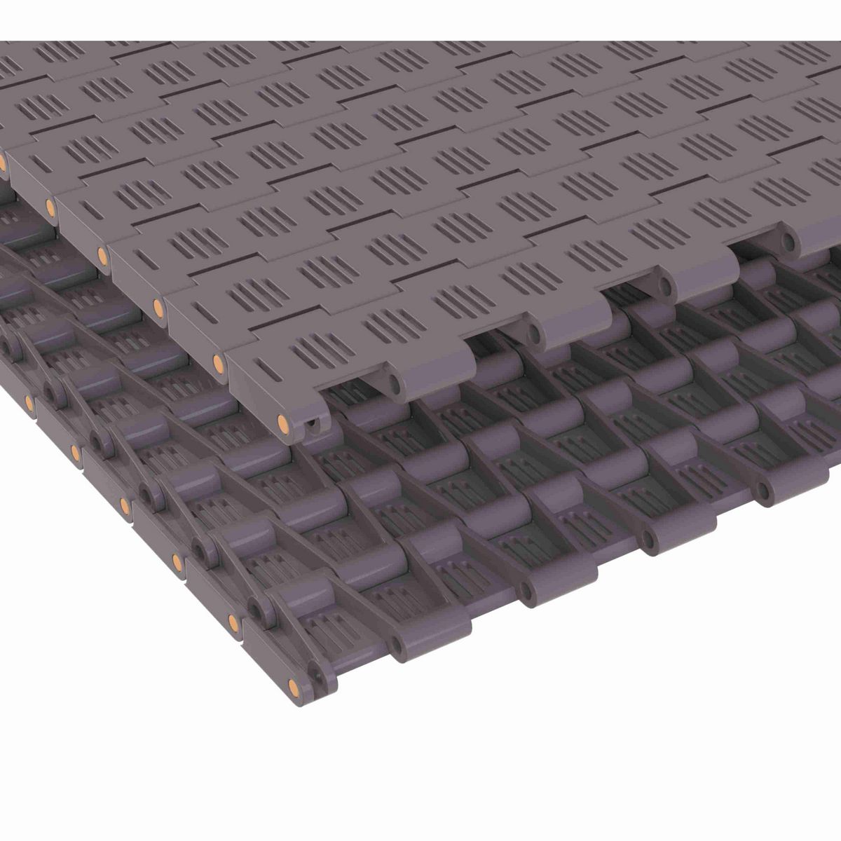 Rexnord 5706 Straight Running Flush Grid, Material: Brown High Performance, Width: 18in, Pitch: 1.5in - HP5706-18