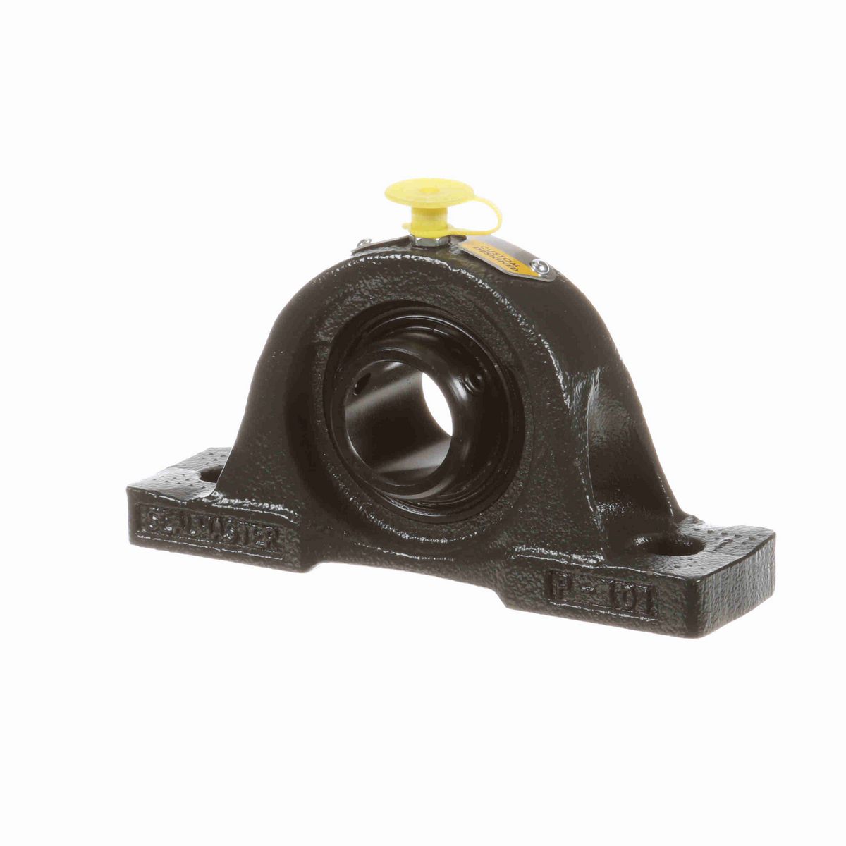 Sealmaster Mounted Cast Iron Two Bolt Pillow Block Ball Bearing - 52100 Bearing Steel, Black Oxided - Setscrew Lock - High Contamination - NP-16 DRT
