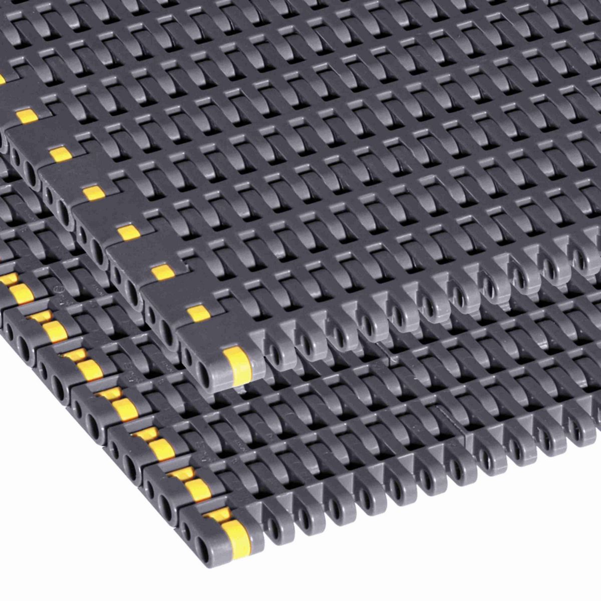 Rexnord 8506 Straight Running Flush Grid, Material: White High Temperature, Width: 144in, Pitch: 0.75in - 10399528