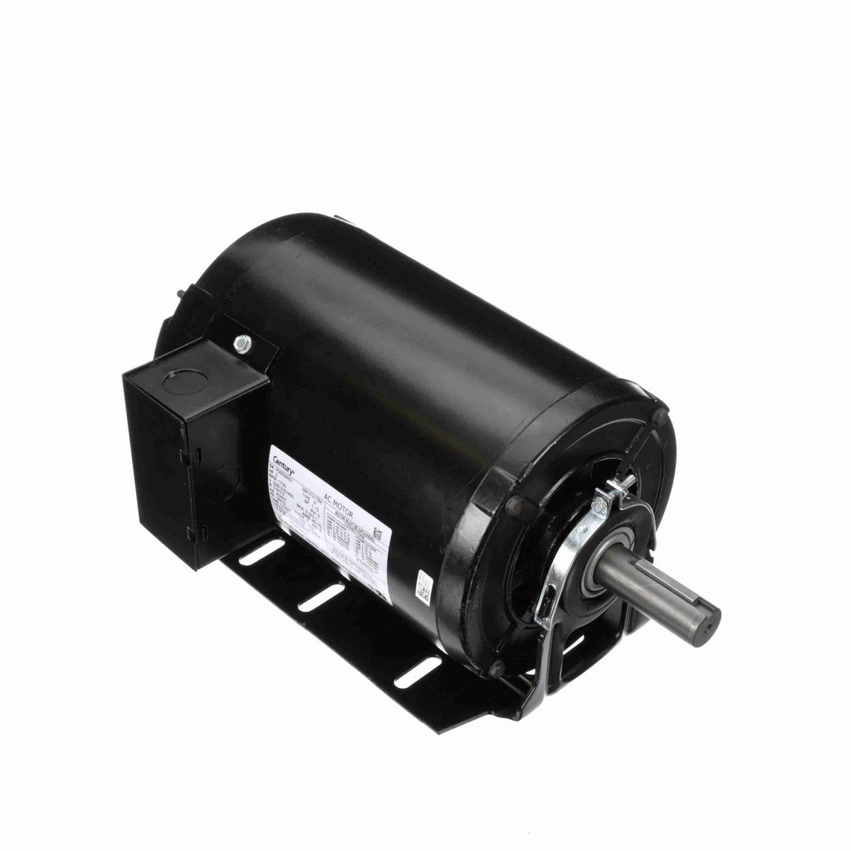 Century Fan and Blower Motor, 2 HP, 3 Ph, 60 Hz, 208-230/460 V, 1800 RPM, 56HZ Frame, ODP - RB3204AV1
