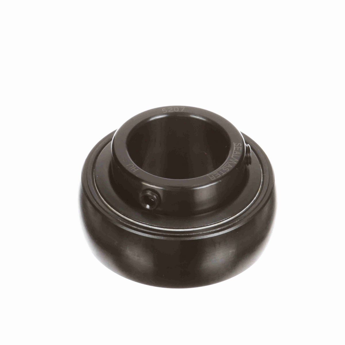 Sealmaster Mounted Insert Only Ball Bearing - 52100 Bearing Steel, Black Oxided - Setscrew Lock - 5207