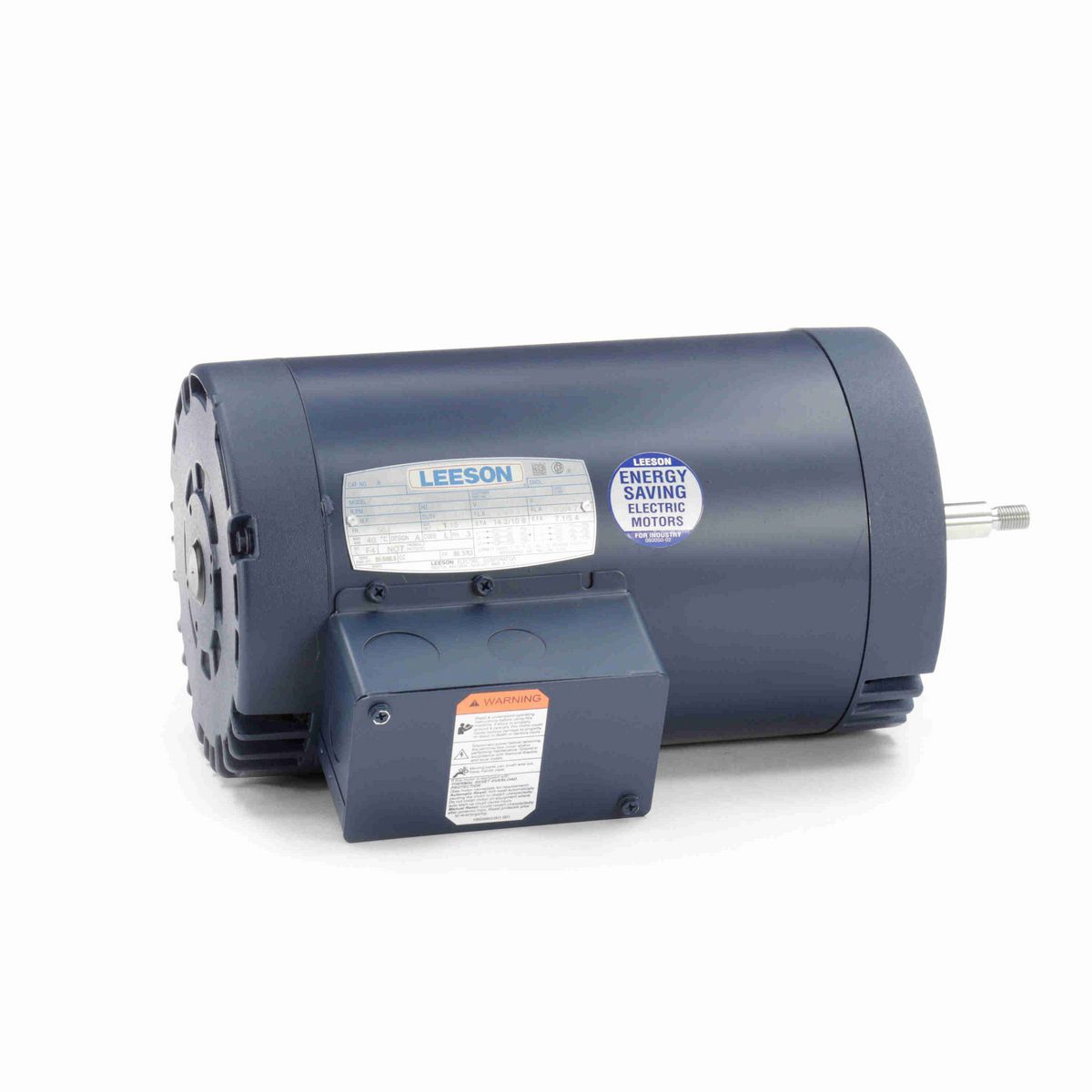 LEESON Jet Pump Motor, 5 & 3 HP, 3 Ph, 60 & 50 Hz, 230/460 & 190/380 V, 3600 & 3000 RPM, 56J Frame, DP - 116698.00