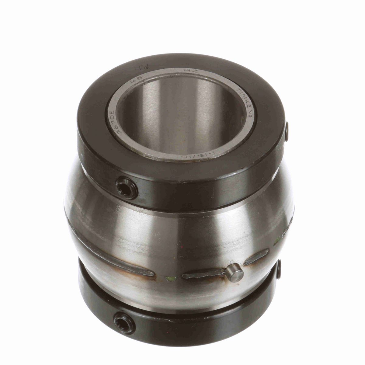 Sealmaster Mounted Insert Only Tapered Roller - 52100 Bearing Steel - Double Collar Mount Lock - RCI 115C