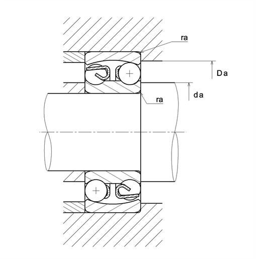 Двухрядный самоустанавливающийся шарикоподшипник NTN 1316SC3