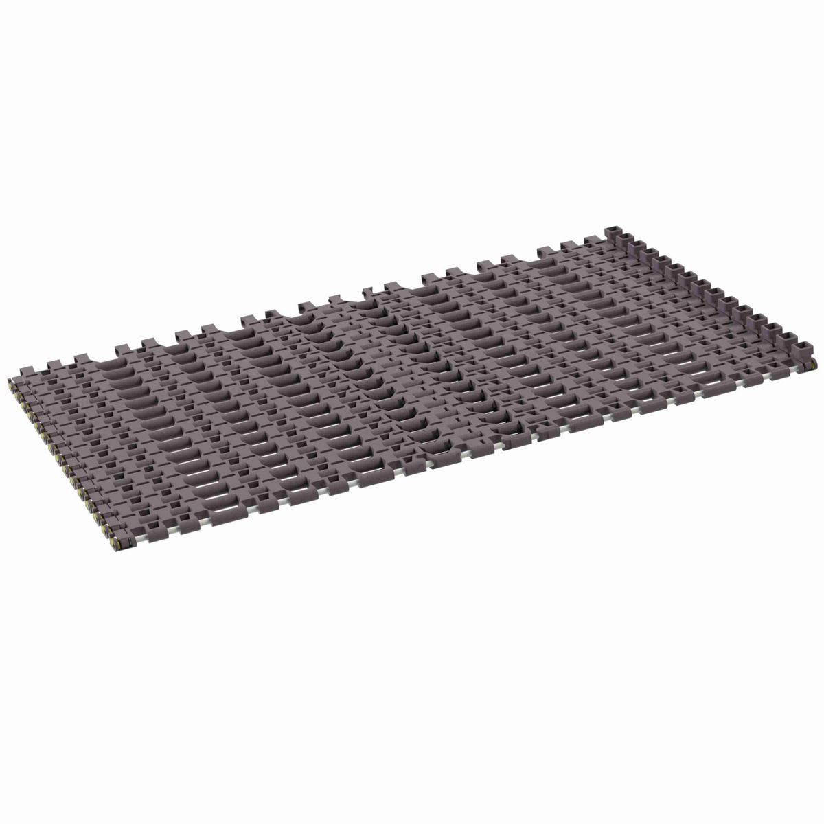 Rexnord 7956GT Side-flexing Flush Grid, Material: Brown High Performance, Width: 30in, Pitch: 1.25in - 10464500