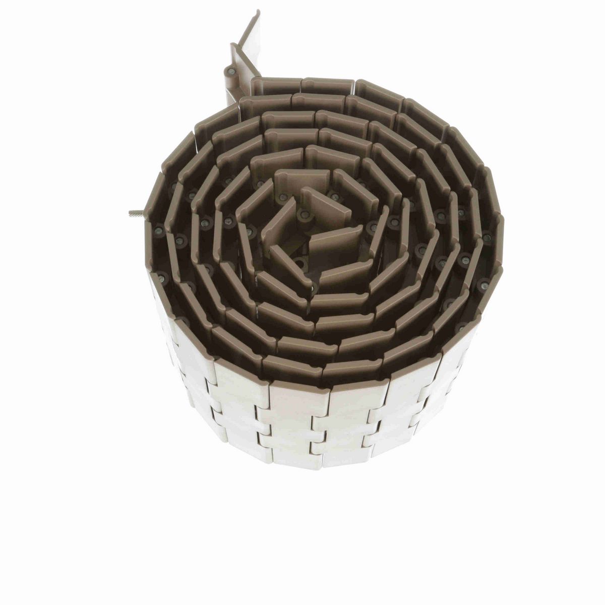 System Plast 821 Straight Running Solid Top, Material: Tan Low Friction, Width: 10in, Pitch: 1.5in - LF821-K1000