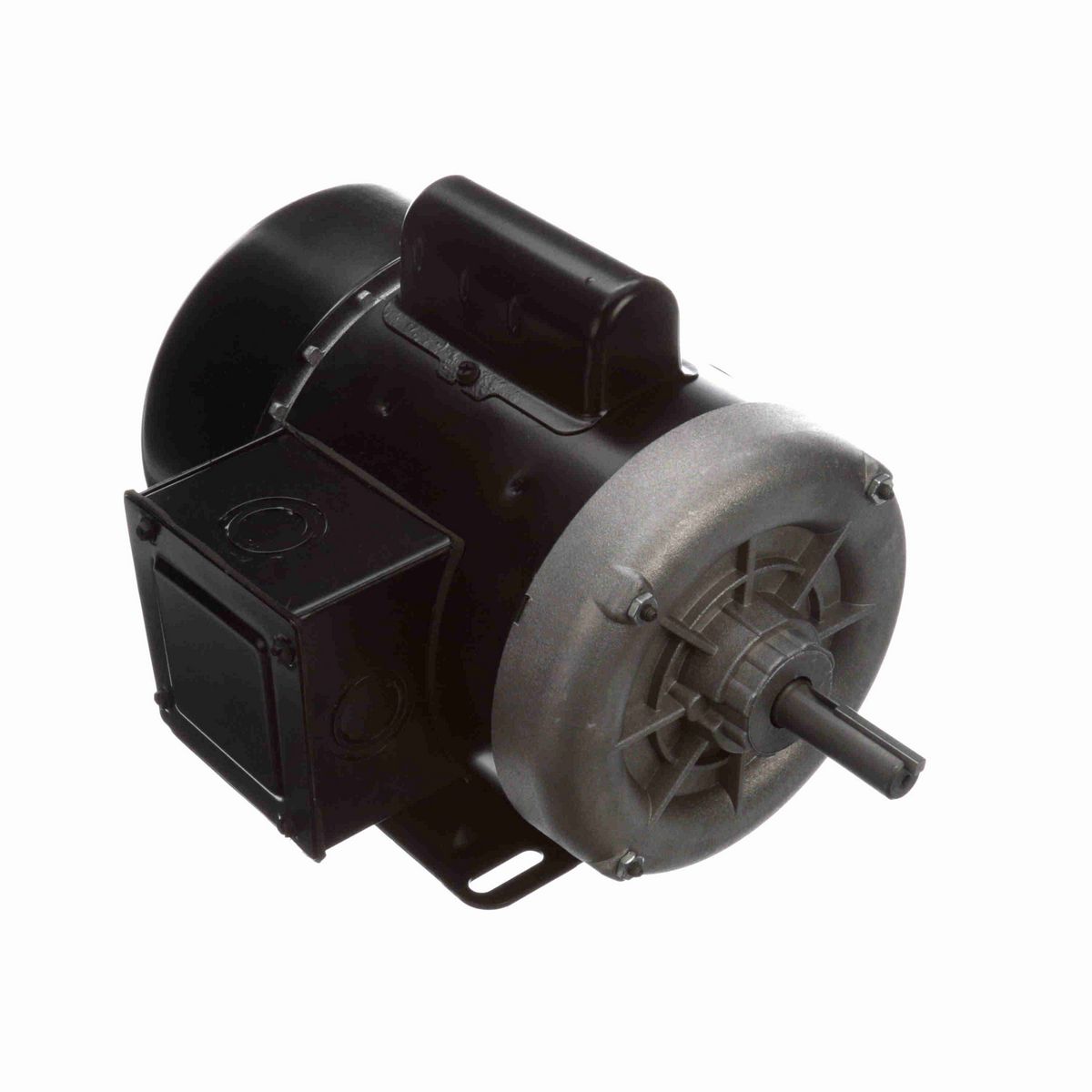 Century General Purpose Motor, .5 HP, 1 Ph, 60 Hz, 115/208-230 V, 1800 RPM, 56 Frame, TEFC - C613V1