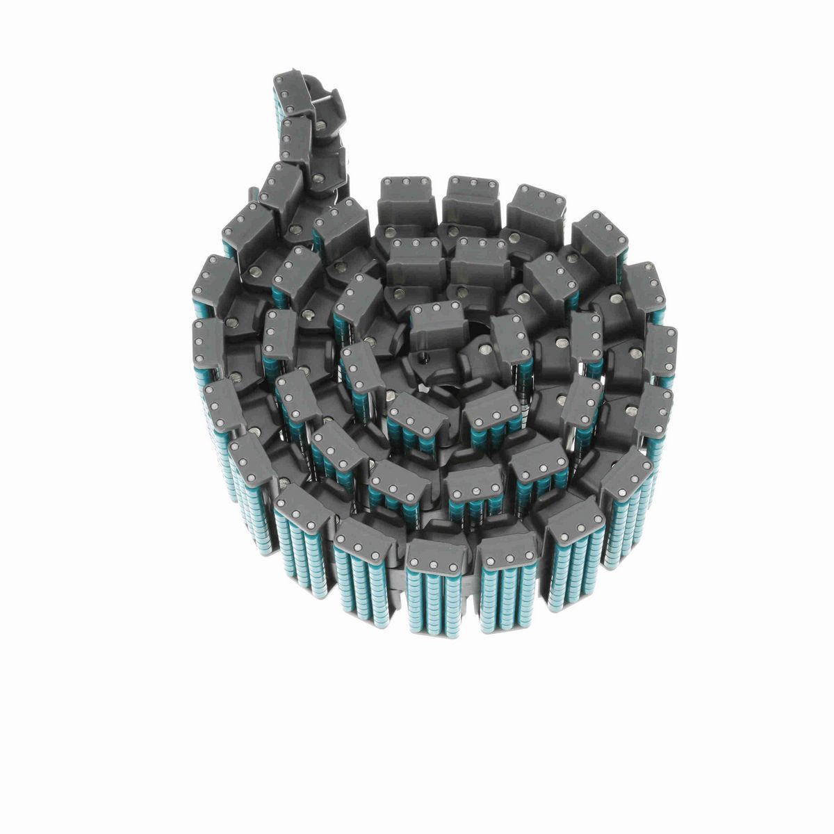 System Plast 882TAB LBP Side-flexing Low Backline Pressure, Material: Gray Low Friction, Width: 4.5in, Pitch: 1.5in - LFG882LBP-TAB-K450