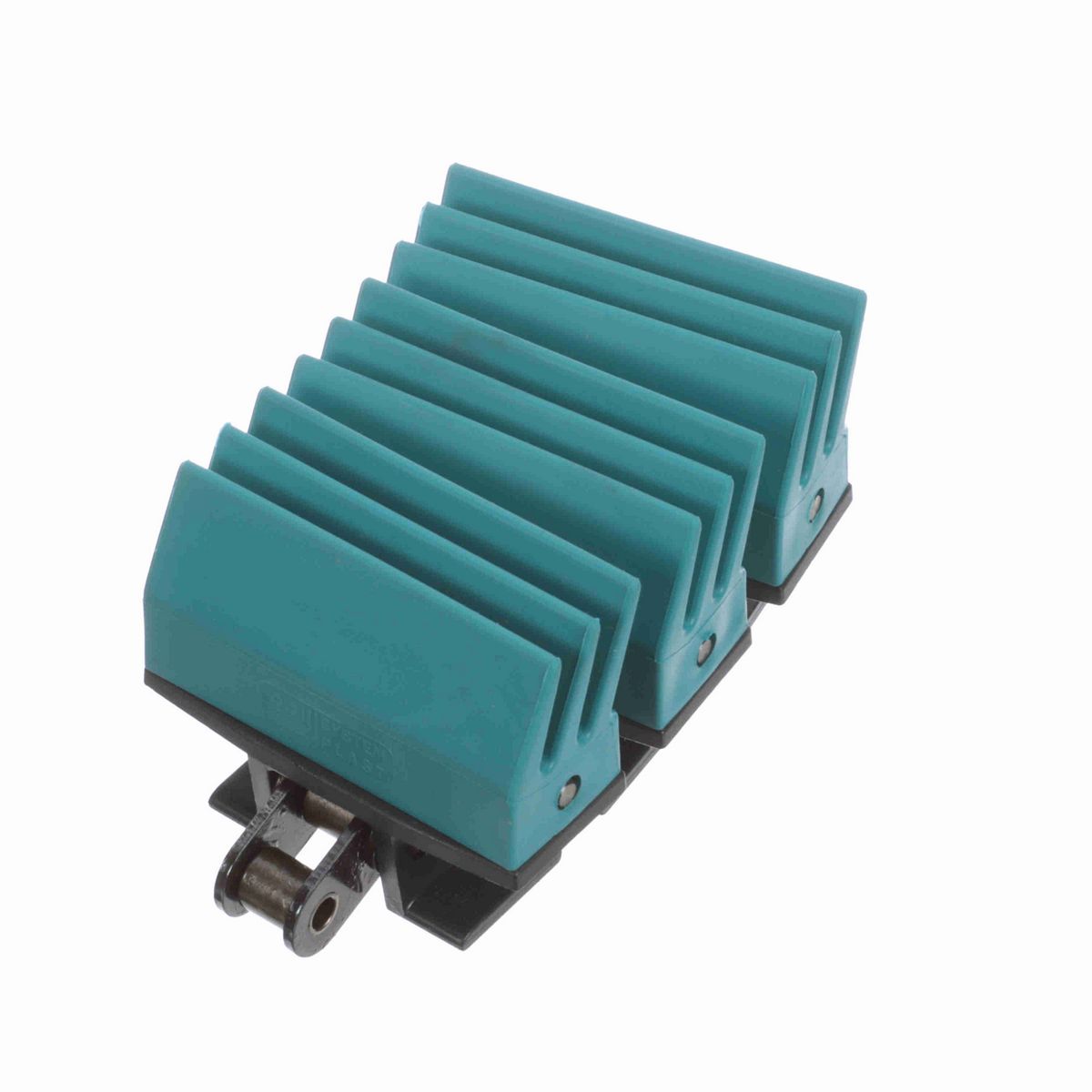 System Plast 1873TAB SideGrip™ Side-flexing, Material: NG evo (Gray Blue), Width: 3.25in, Pitch: 1.5in - NGE1873TAB-K325GS1