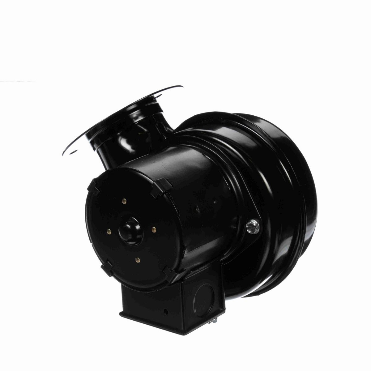 FASCO Round Outlet Shaded Pole Centrifugal Blower, 115 Volts, Flange: Yes - 50747-D401