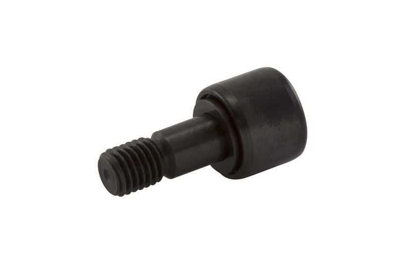 Игольчатый опорный ролик с цапфой RBC CH22LW, бочкообразный, повышенной грузоподъемности, с уплотнением, с шестигранным отверстием