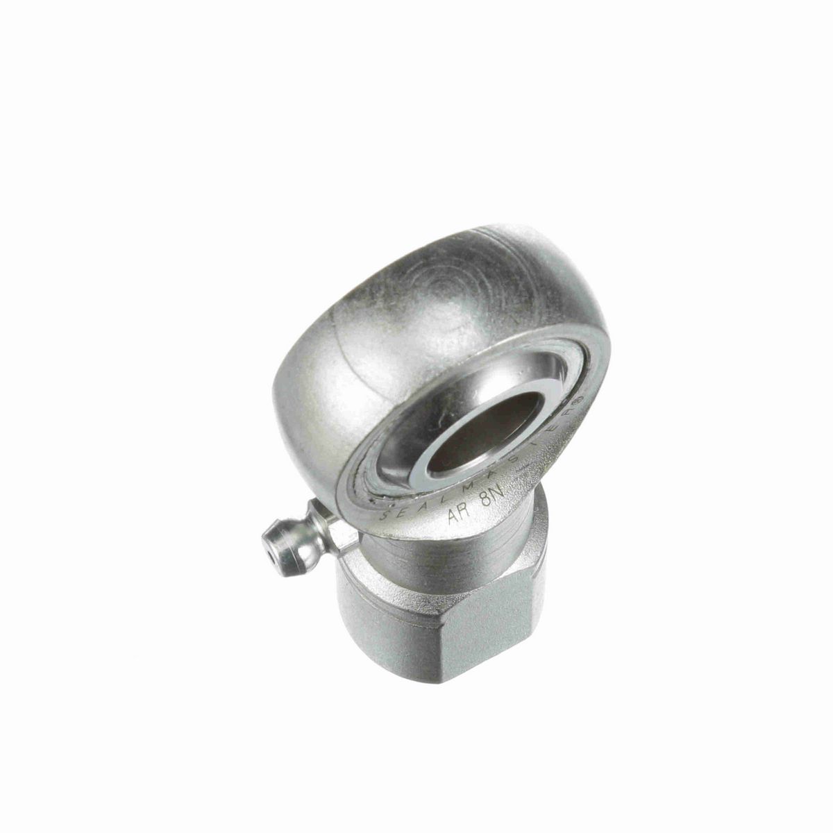 Sealmaster Female Rod End Bearing - Three-Piece Greasable Carbon Steel Race - AR 8N