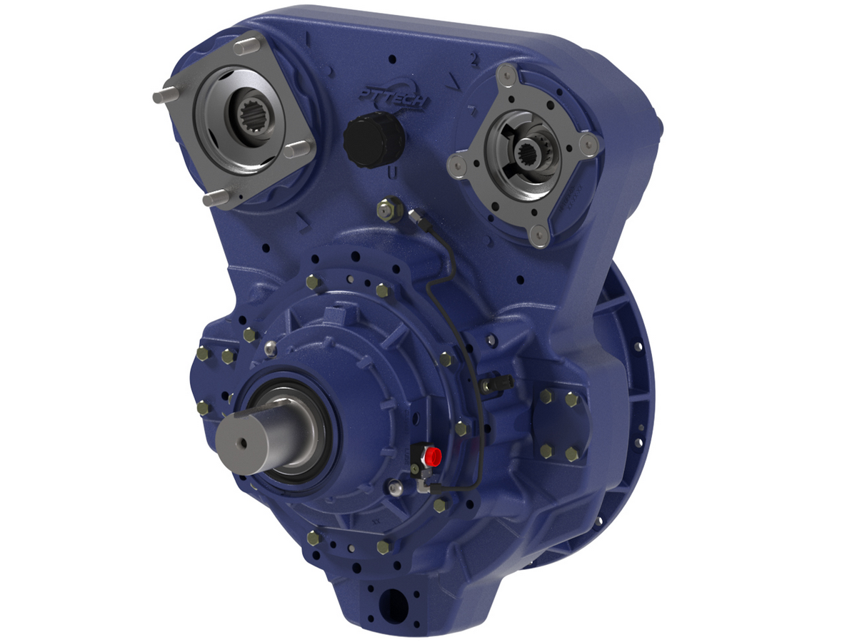 PT Tech HPTO33FX, SAE#1, PTO Clutch with 4 Pump Pads Timken HPTO33S1-4 Pump Pads