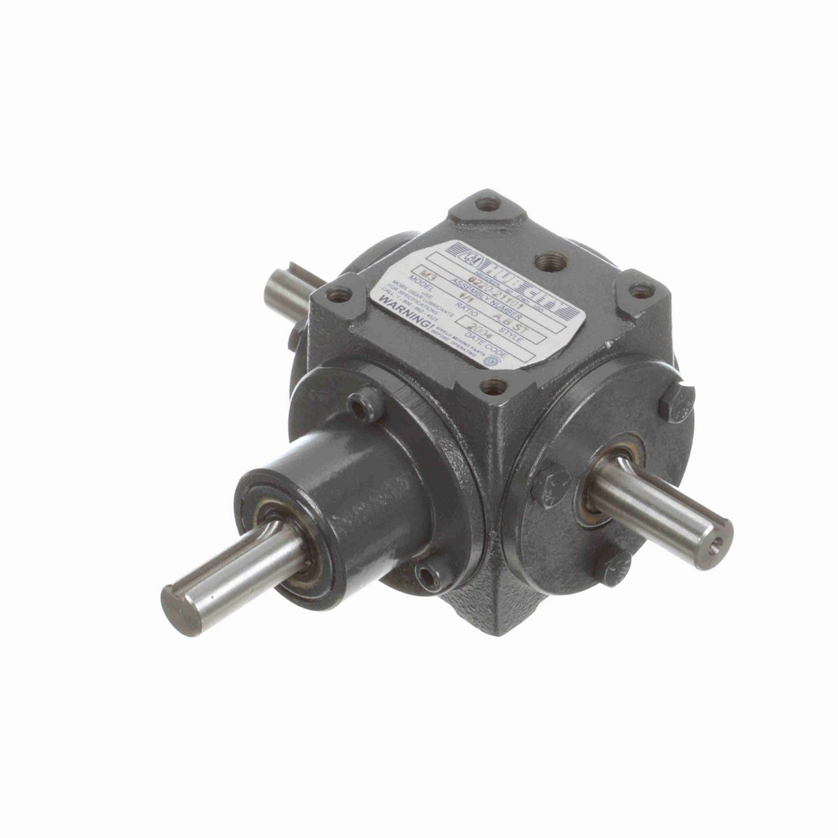 Hub City Bevel Gear Drives Cast Iron Bevel Reducer - M3 1/1 A,B ST