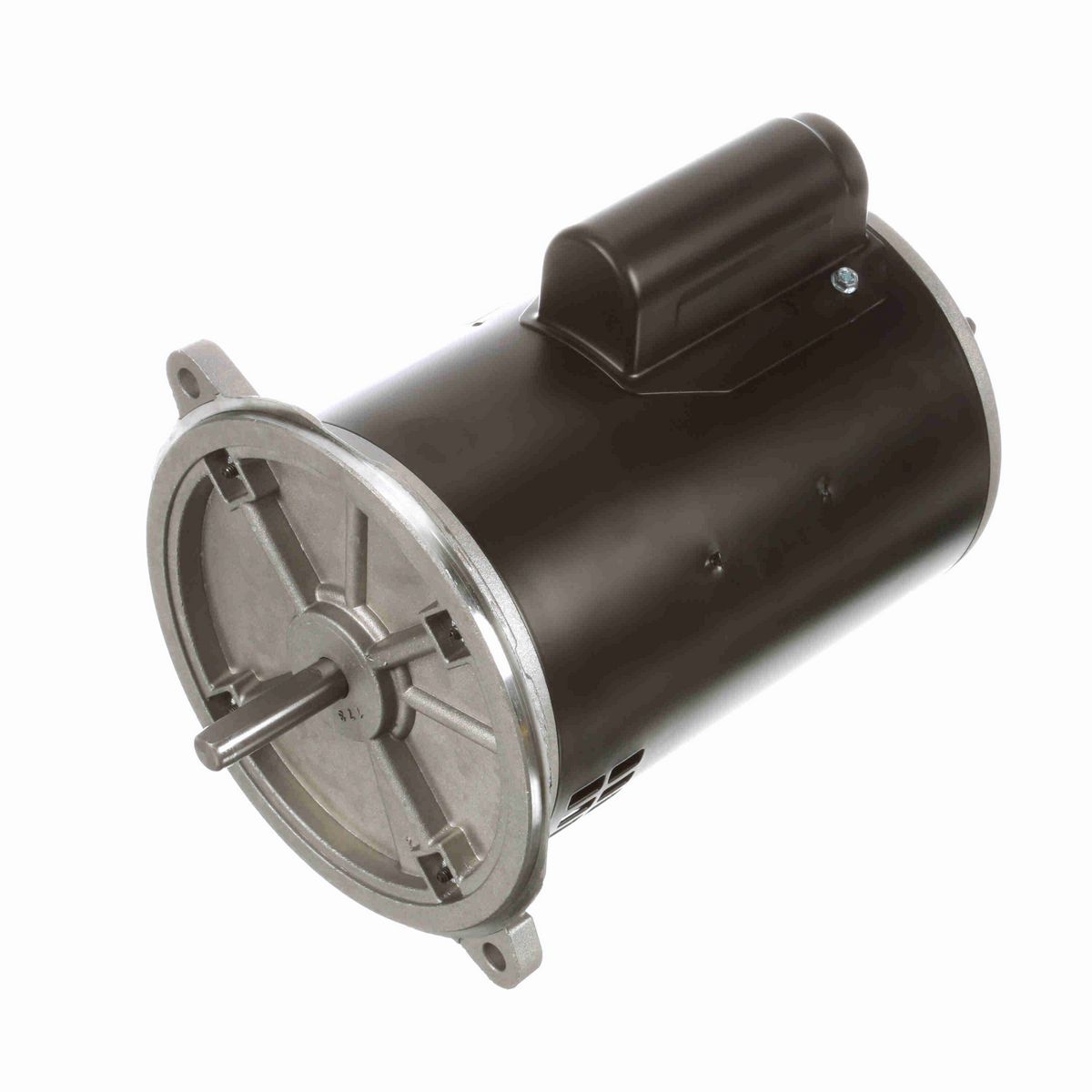 LEESON Fan and Blower Motor, 0.50 HP, 1 Ph, 60 Hz, 115/208-230 V, 3600 RPM, 48NZ Frame, DP - O011