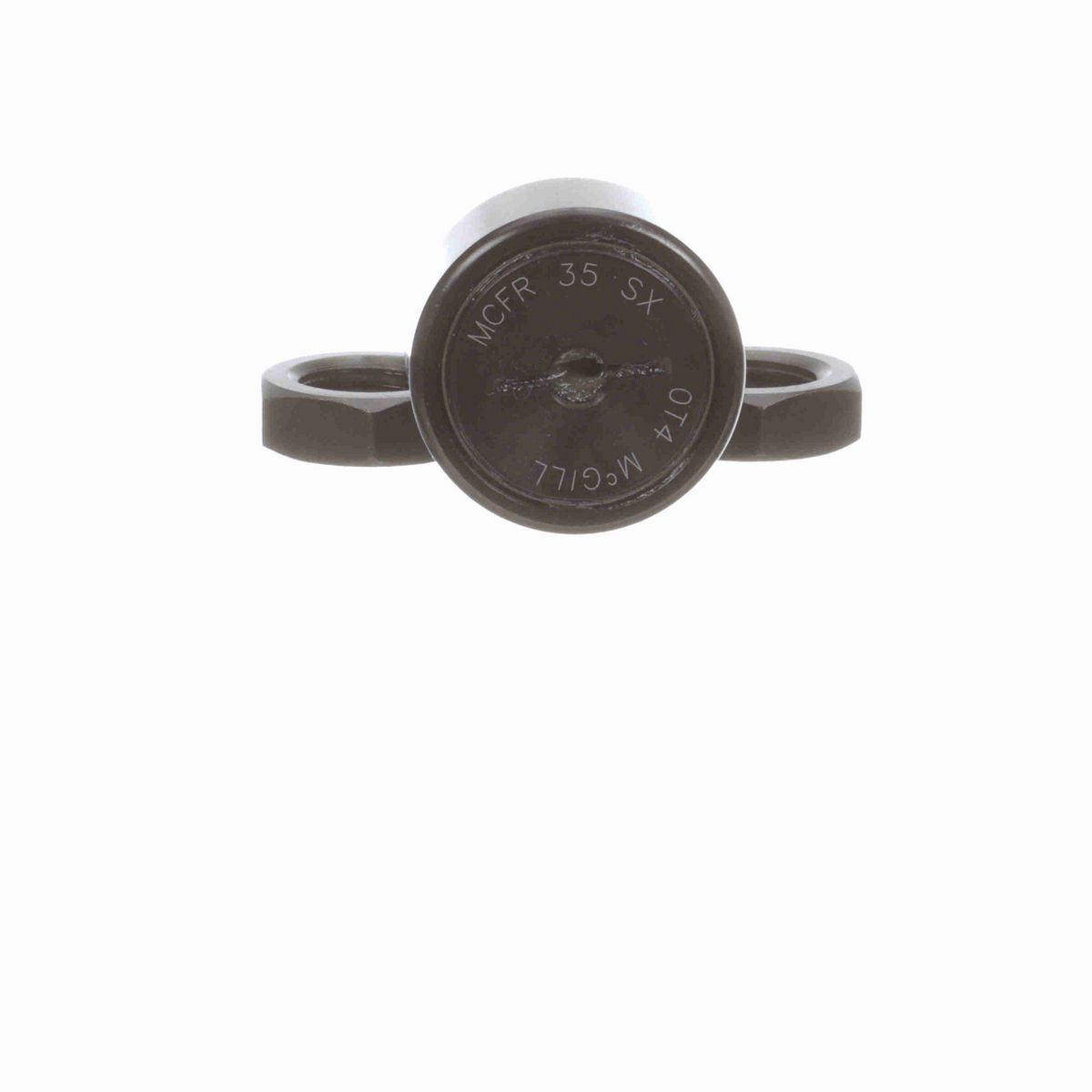 Опорный ролик с цапфой McGill CAMROL MCFR 35 SX, цилиндрический, с уплотнением, со шлицем под отвёртку, метрический