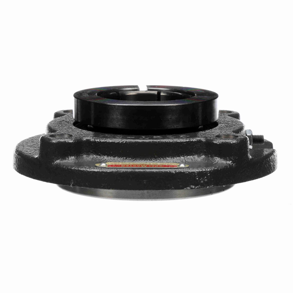 Sealmaster Mounted Cast Iron Two Bolt Flange Ball Bearing - 52100 Bearing Steel, Black Oxided - Concentric Lock - PVR-2130