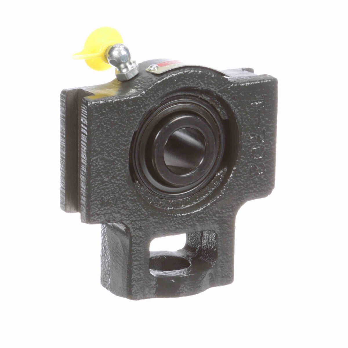 Sealmaster Mounted Cast Iron Wide Slot Take Up Ball Bearing - 52100 Bearing Steel, Black Oxided - Setscrew Lock - ST-12