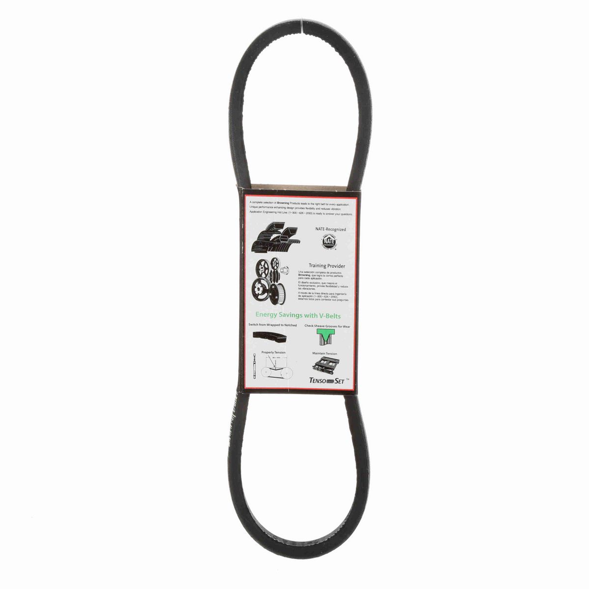 Browning Rubber FHP Belt - 3L240