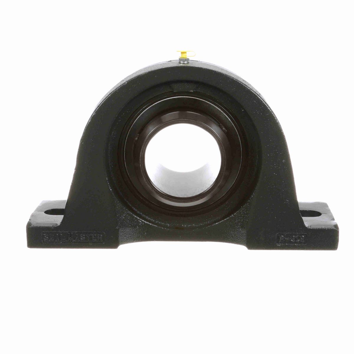 Sealmaster Mounted Cast Iron Two Bolt Pillow Block Ball Bearing - 52100 Bearing Steel, Black Oxided - Double Setscrew Lock - Air Handling Housing Fit, Noise Tested - MPD-63 CXU