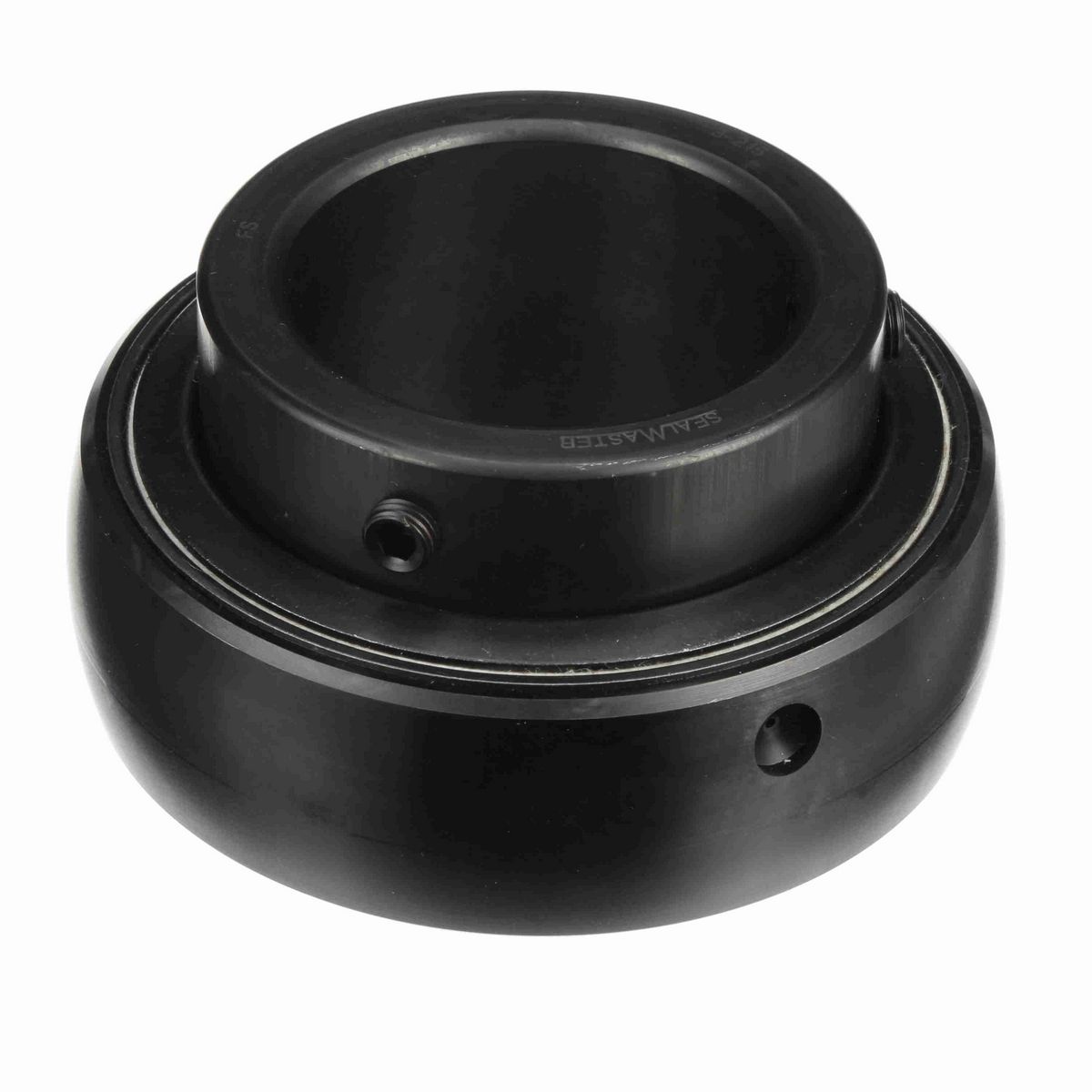 Sealmaster Mounted Insert Only Ball Bearing - 52100 Bearing Steel, Black Oxided - Setscrew Lock - 3-215