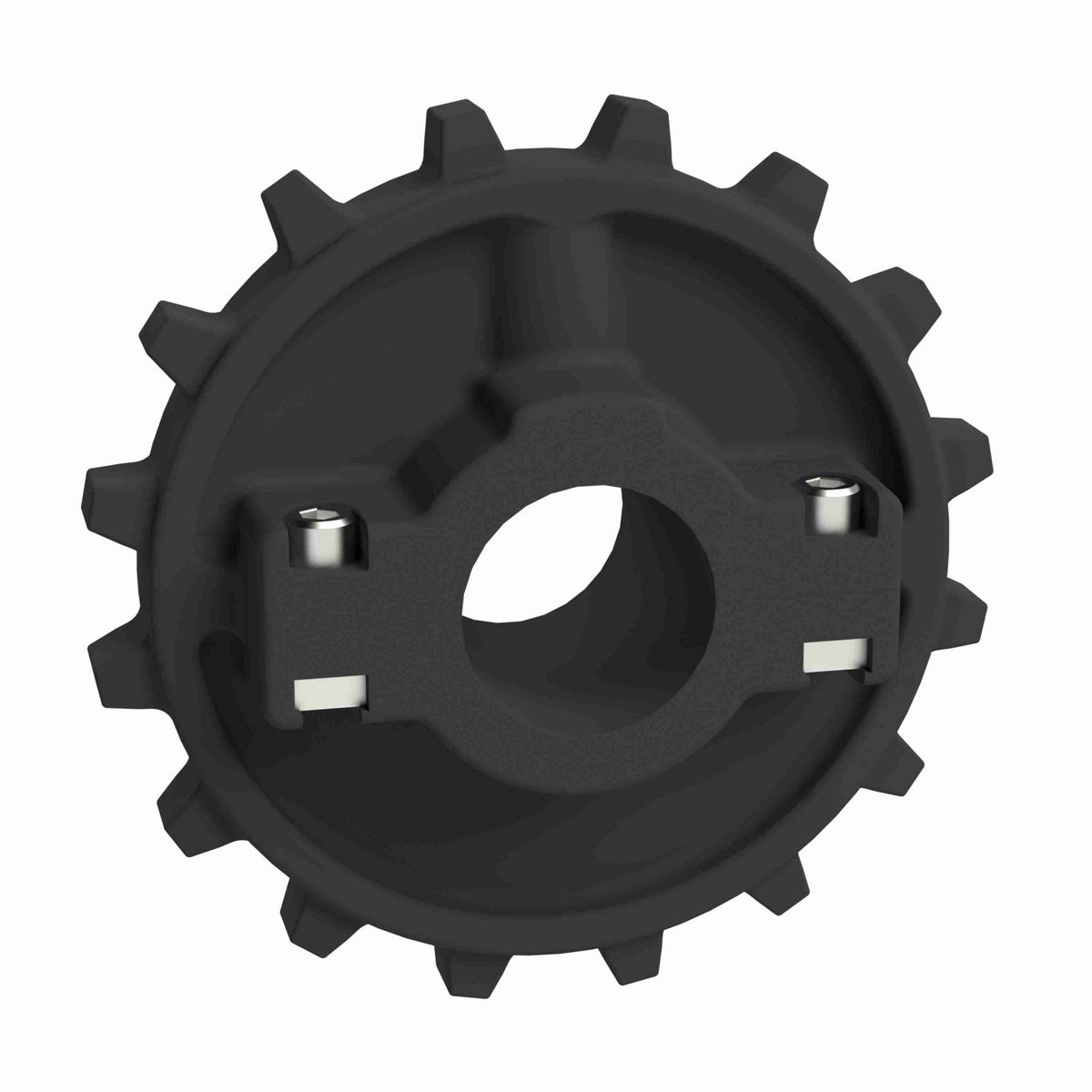 Rexnord 7700 Series Split Molded Nylon Sprocket with 16 Teeth and 1-3/8in Round Idler Bore - 614-62-21